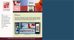 Desktop Screenshot of canadaflagandbanner.com